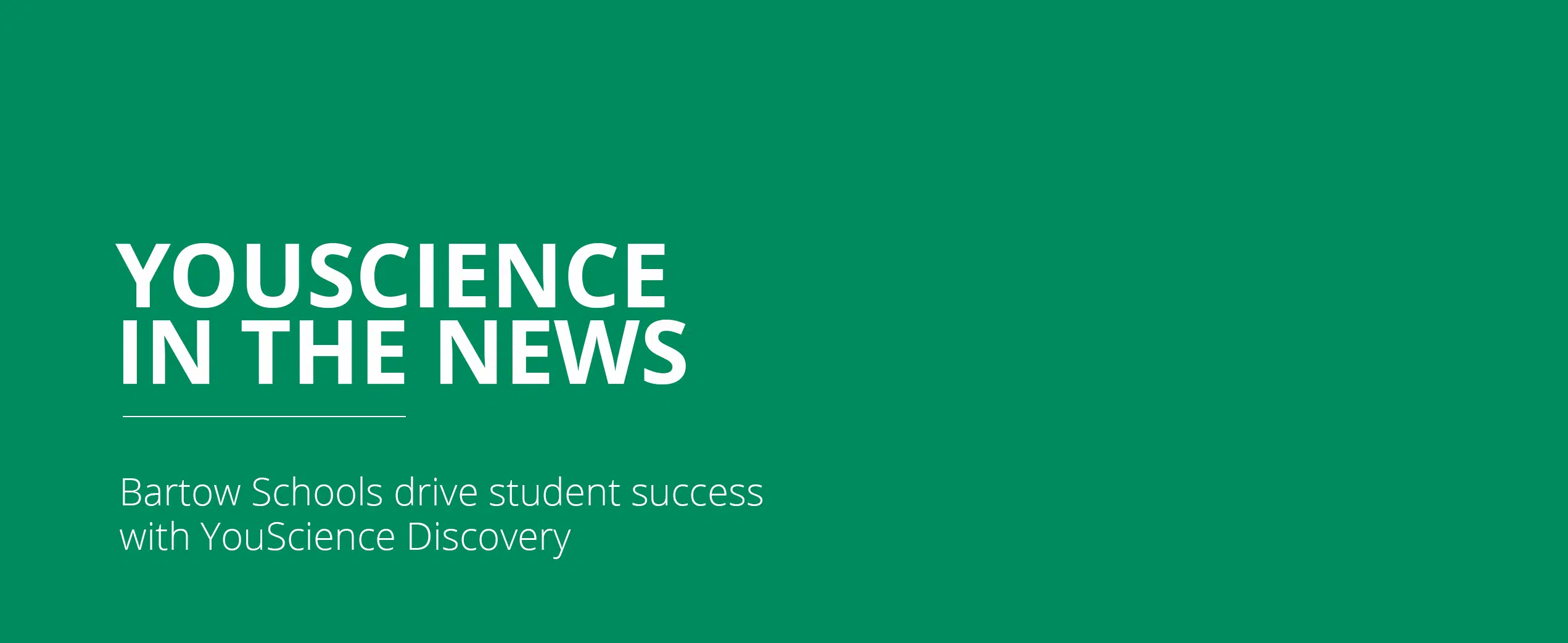 Bartow Schools drive student success with YouScience Discovery
