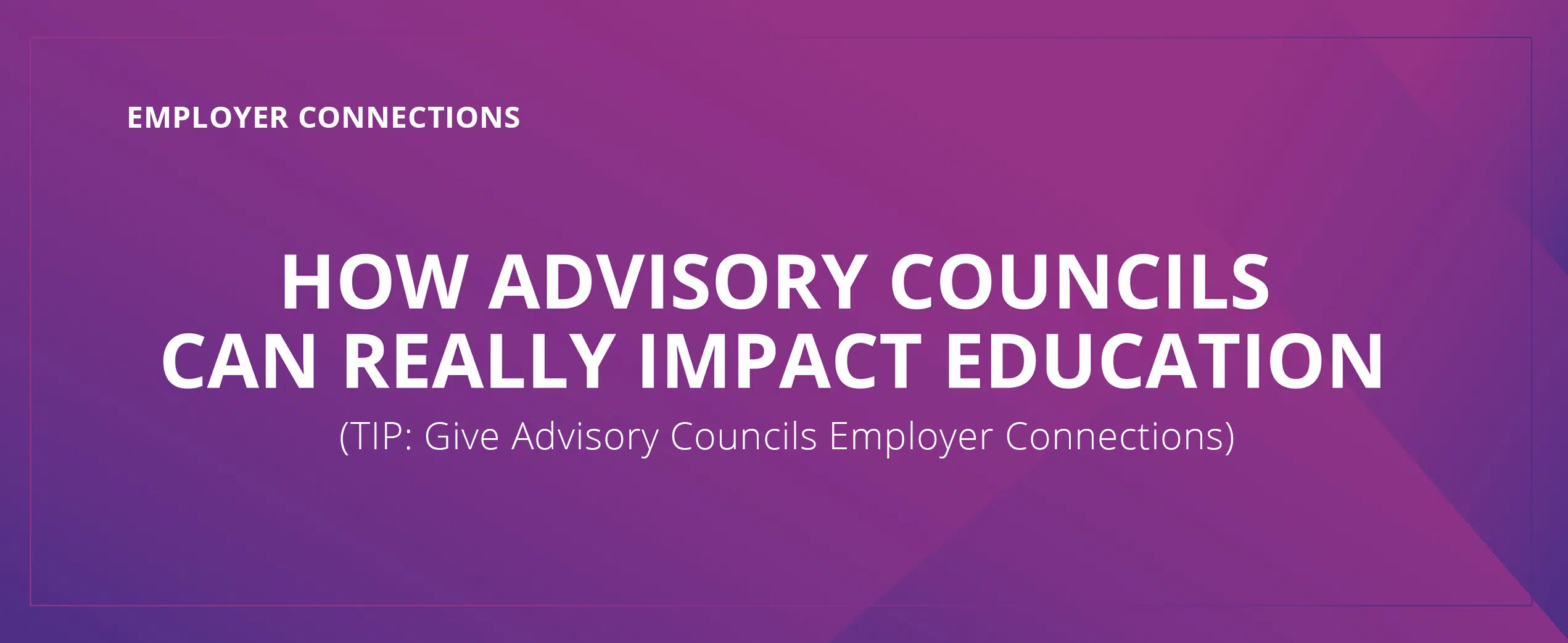 How Advisory Councils Impact Education