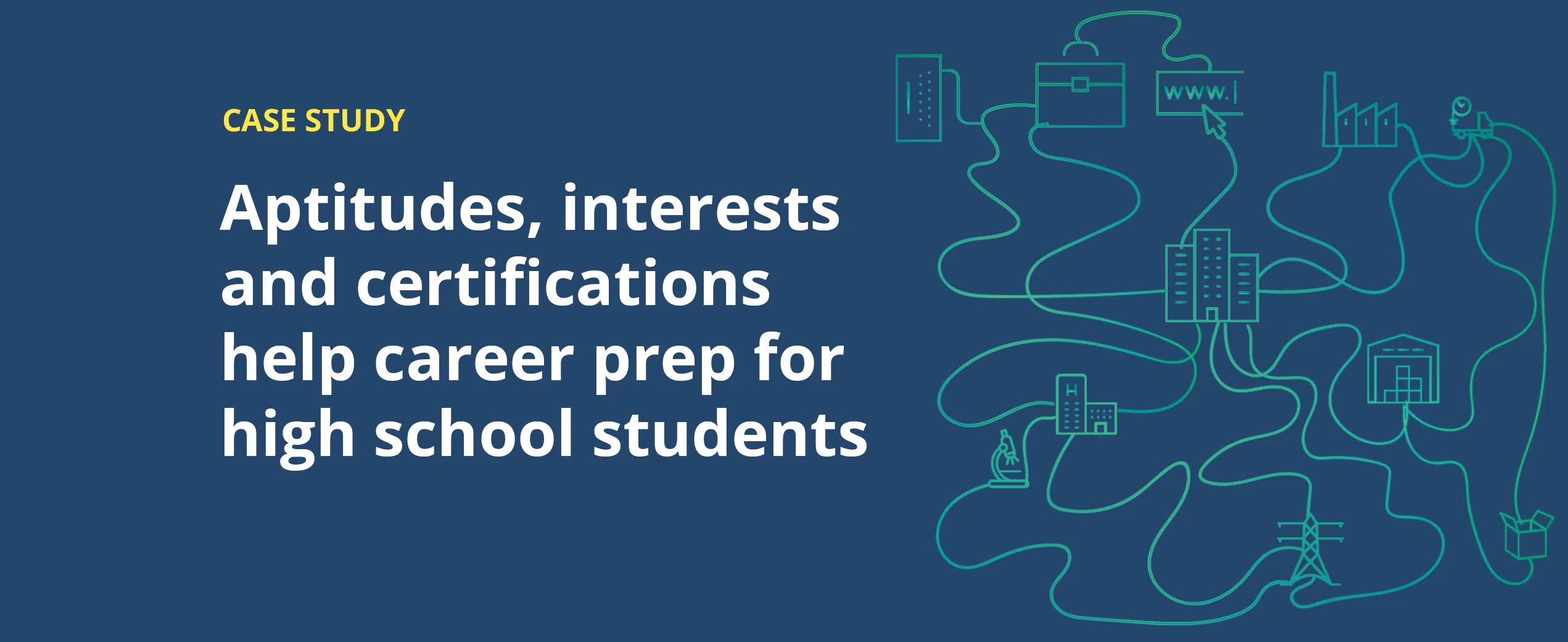 Case Study: Aptitudes, interests and certifications help career prep for high school students.