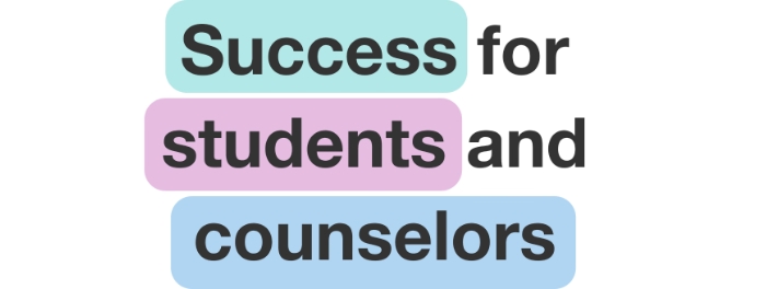 Success for students and counselors