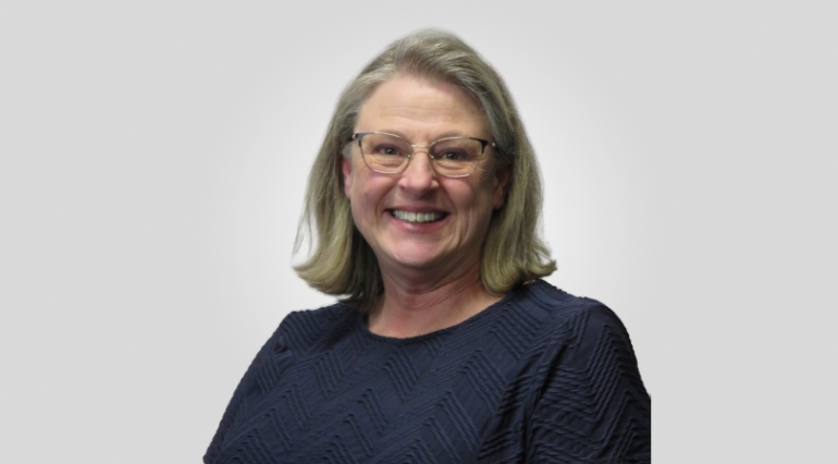 Women wearing blue sweater