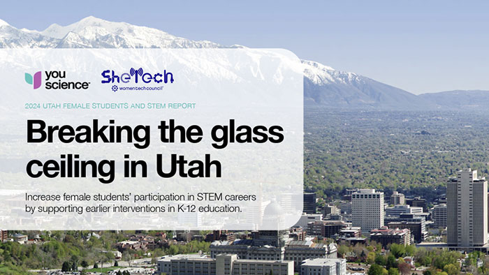 student using whiteboard to solve problem