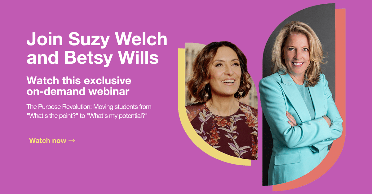 Join Suzy Welch and Betsy Wills